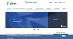 Desktop Screenshot of olinet.es
