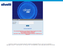 Tablet Screenshot of olinet.biz
